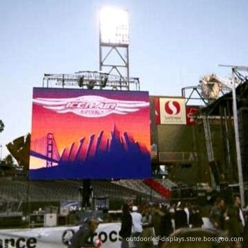 Dip236 Outdoor Full Color Led Display Billboard , High Definition P6 Led Screen